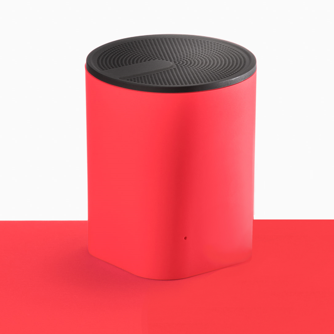 Pink Colour Sound Compact Speaker 1