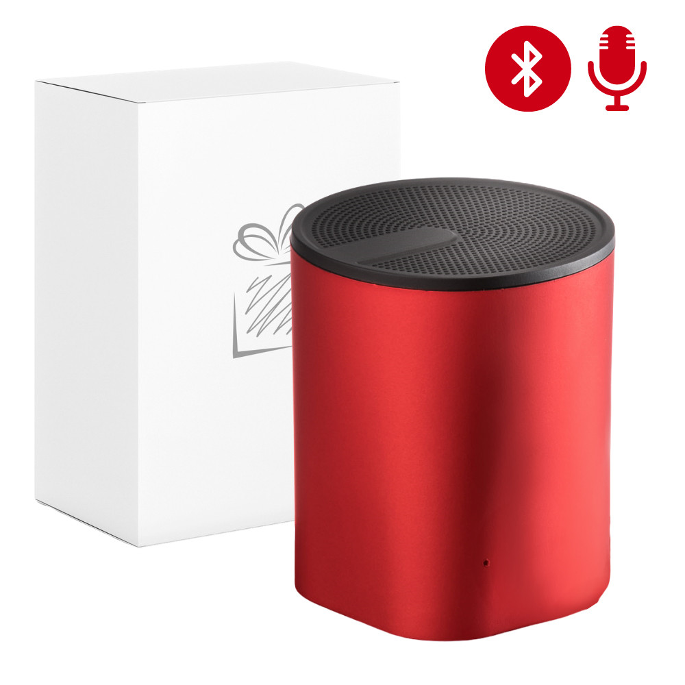 Red Colour Sound Compact Speaker 2