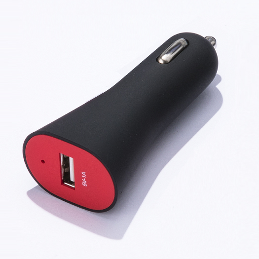 Red USB Car Charger 1