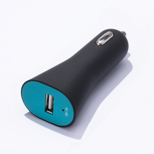 Turquoise USB Car Charger 1