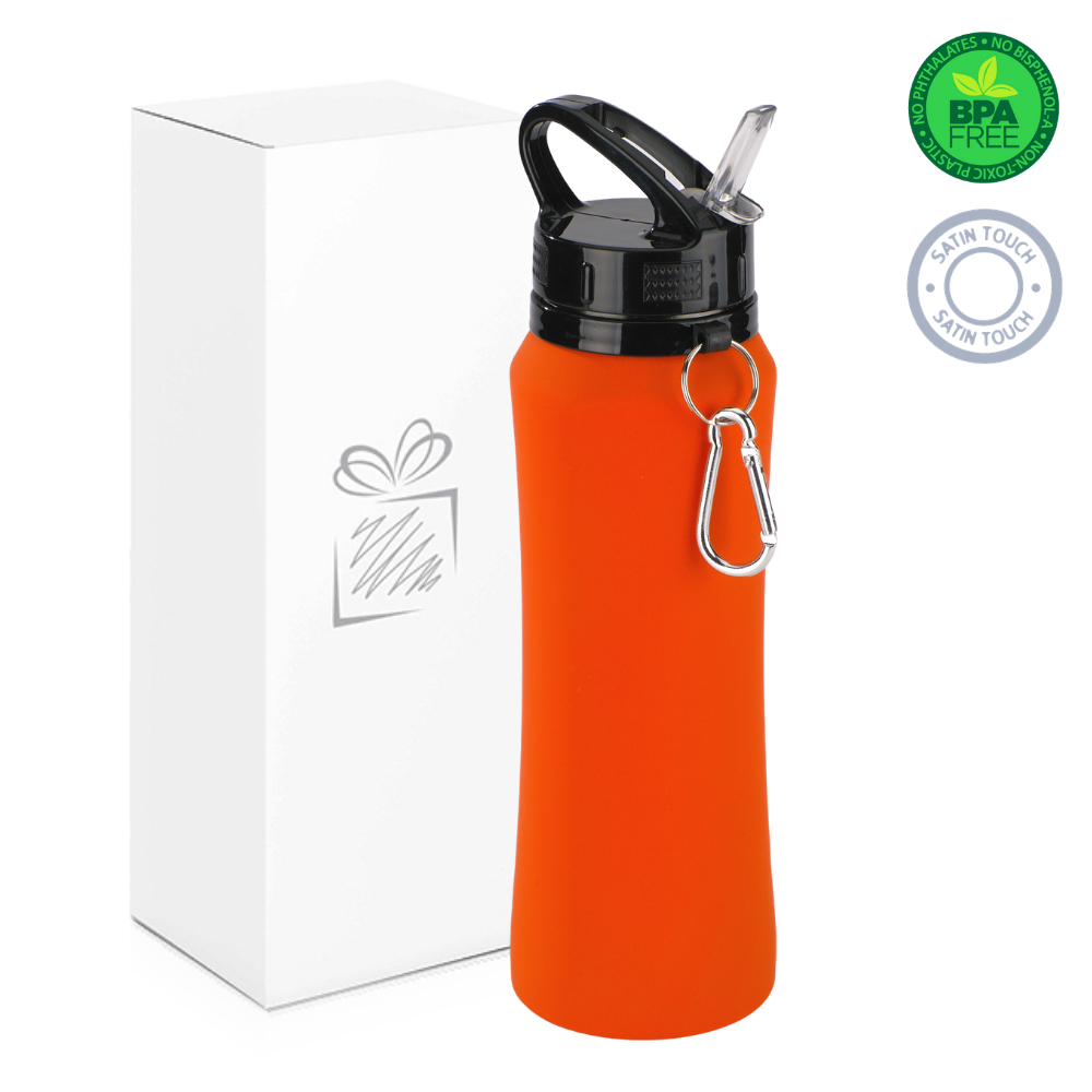 Orange 700ml Water Bottle 1
