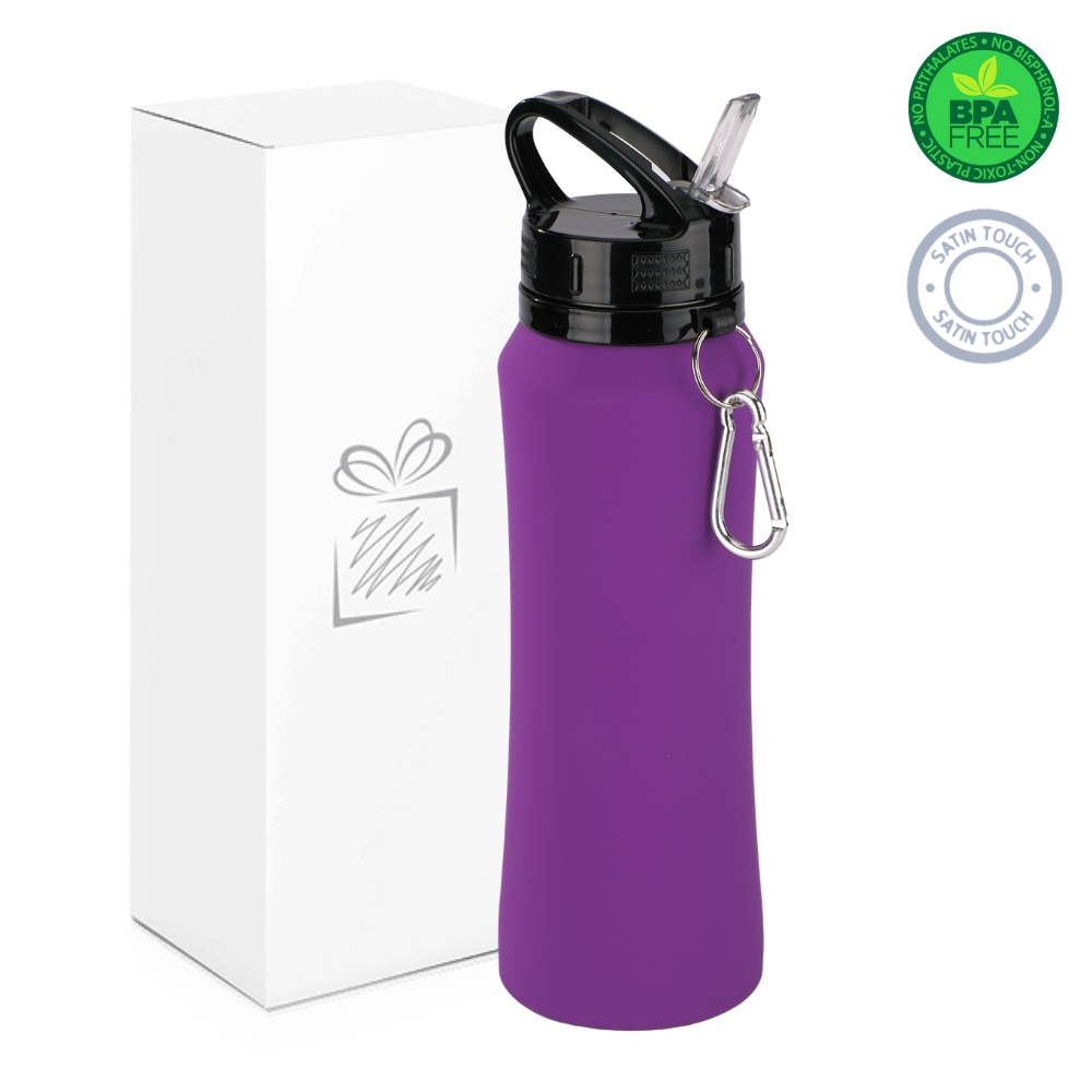 Purple 700ml Water Bottle 1