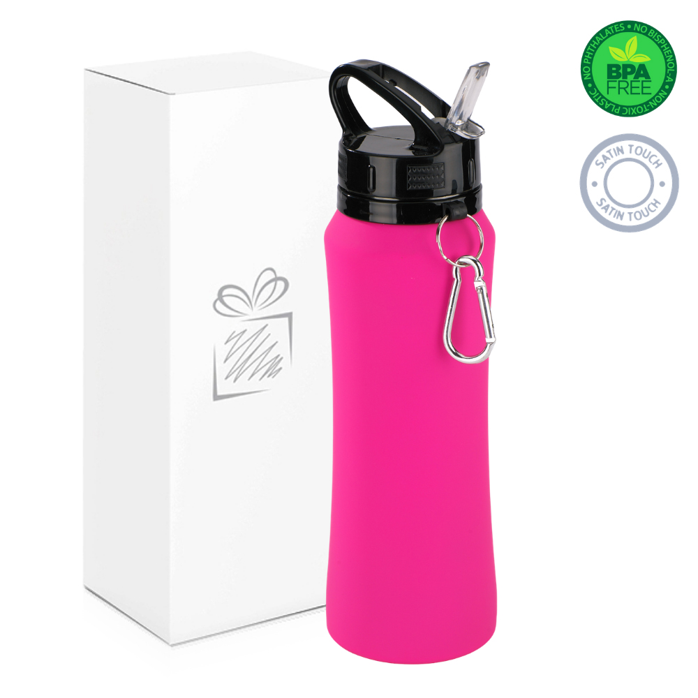 Pink 700ml Water Bottle