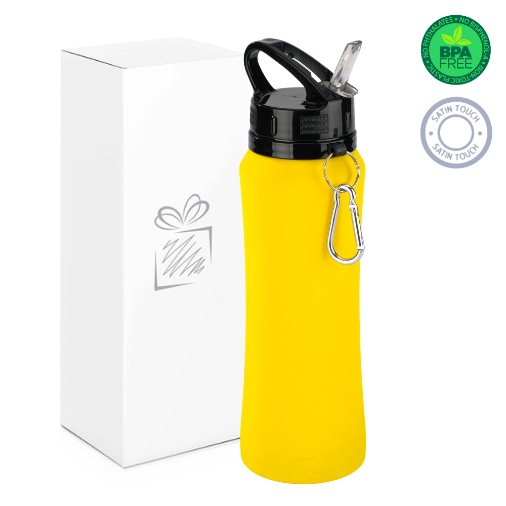 Yellow 700ml Water Bottle